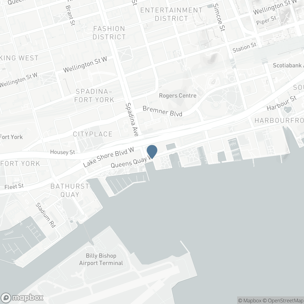 1117 - 410 QUEENS QUAY W, Toronto, Ontario M5V 3T1